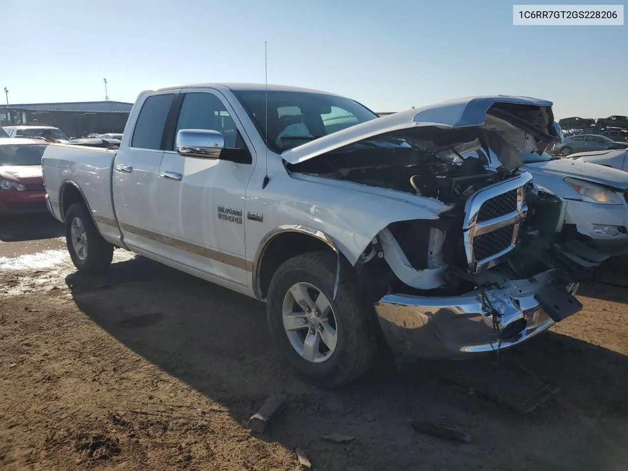 1C6RR7GT2GS228206 2016 Ram 1500 Slt