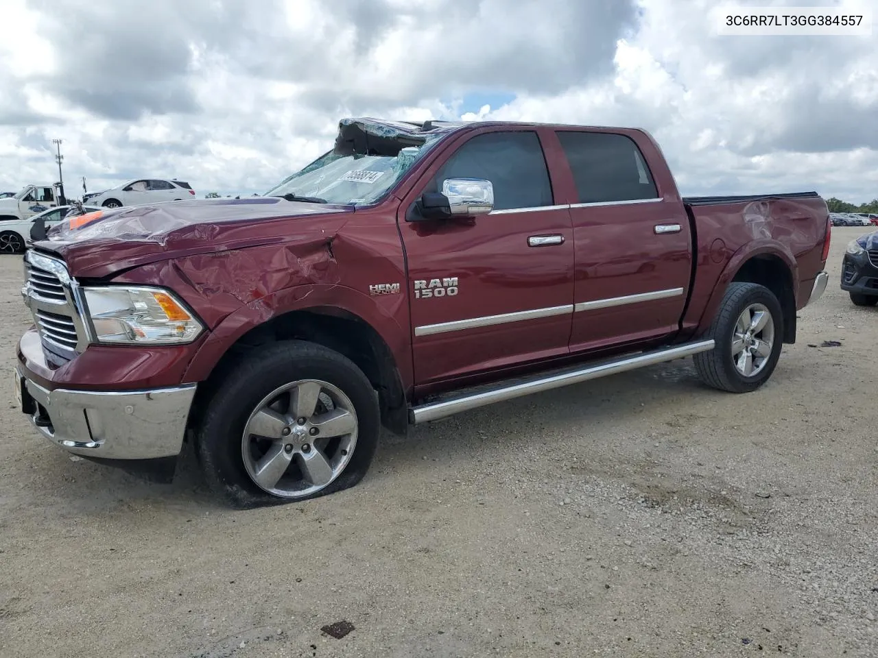 2016 Ram 1500 Slt VIN: 3C6RR7LT3GG384557 Lot: 70568814