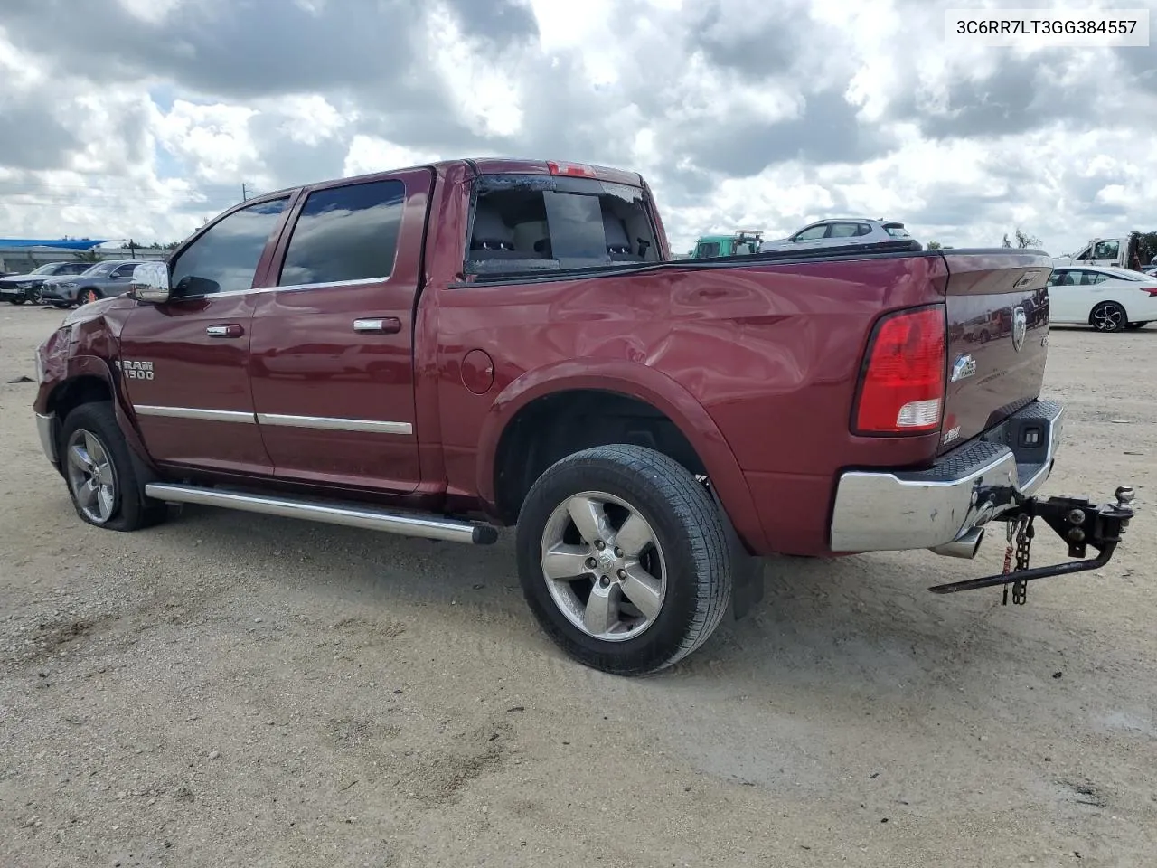 2016 Ram 1500 Slt VIN: 3C6RR7LT3GG384557 Lot: 70568814