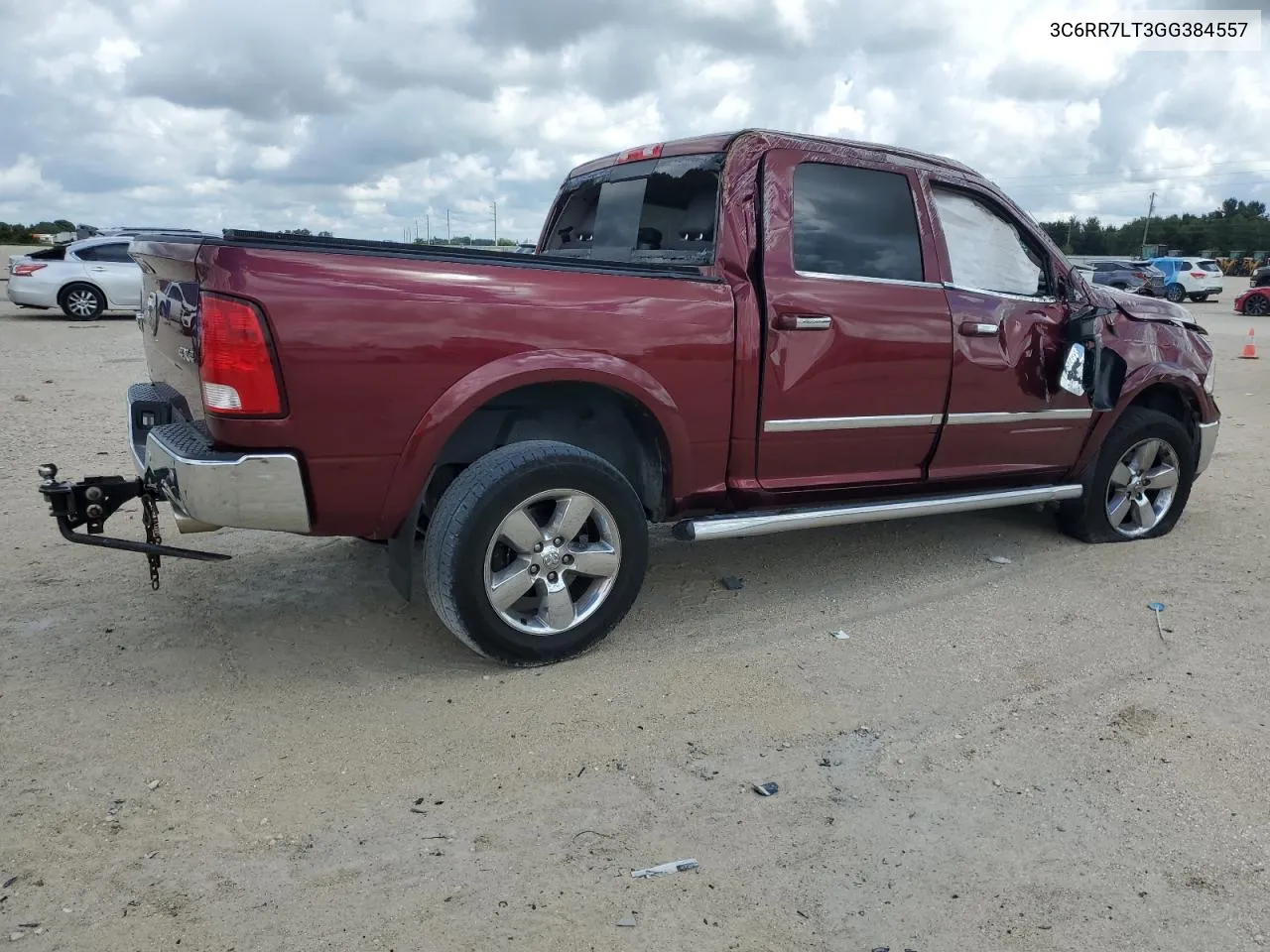 2016 Ram 1500 Slt VIN: 3C6RR7LT3GG384557 Lot: 70568814