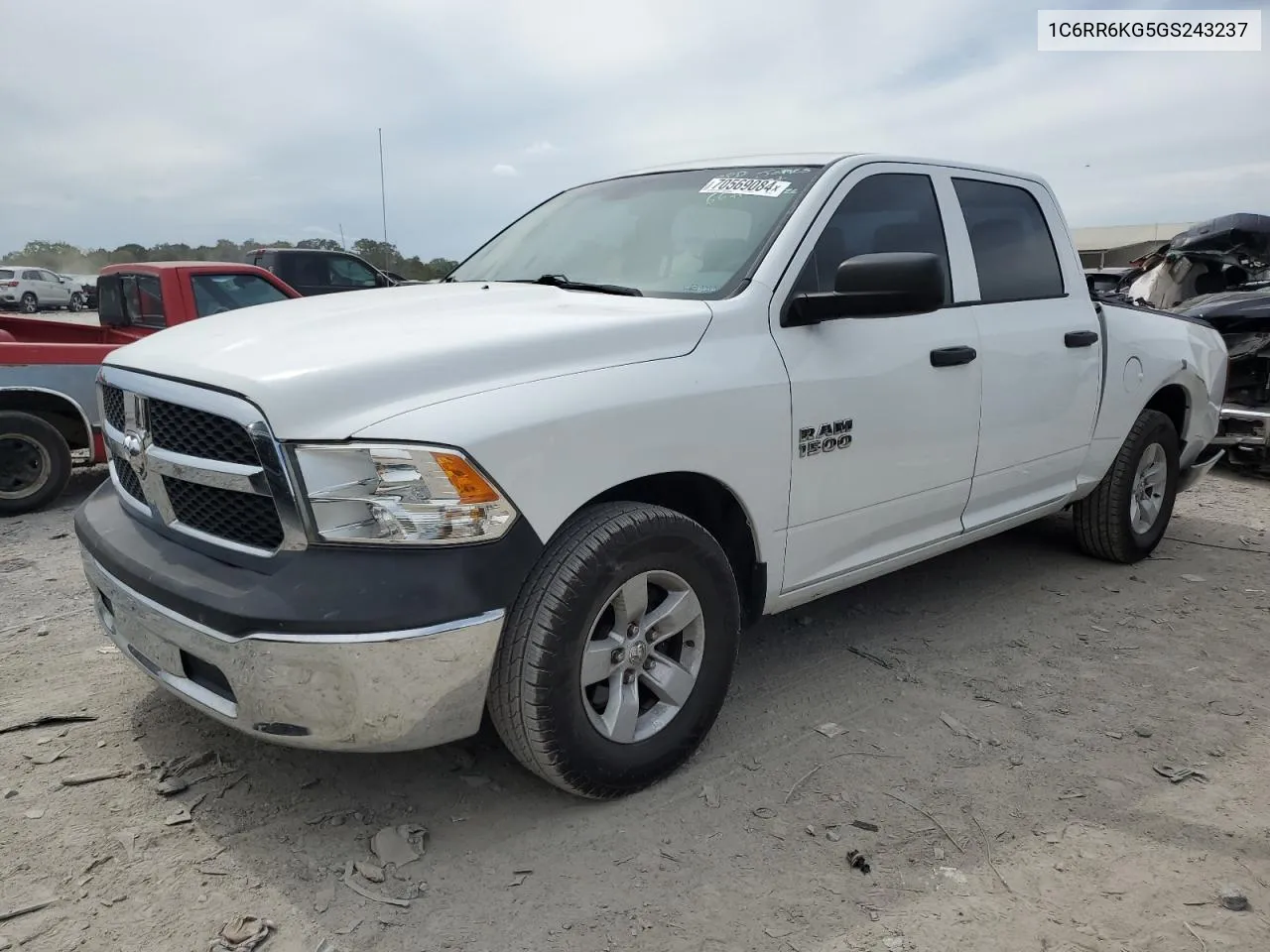 2016 Ram 1500 St VIN: 1C6RR6KG5GS243237 Lot: 70569084