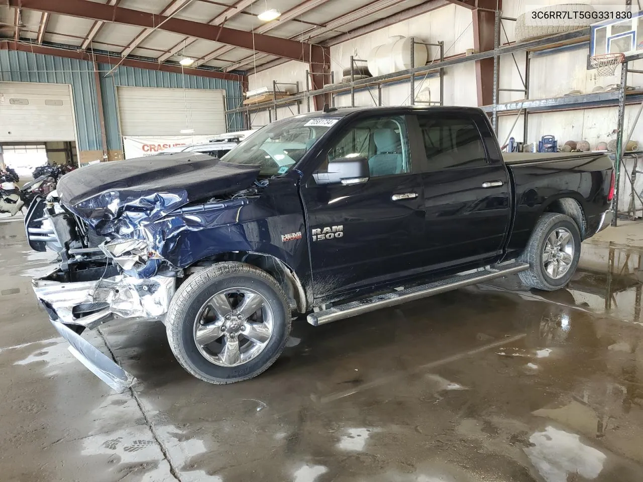 2016 Ram 1500 Slt VIN: 3C6RR7LT5GG331830 Lot: 70581734