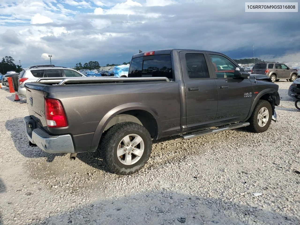 2016 Ram 1500 Slt VIN: 1C6RR7GM9GS316808 Lot: 70607384