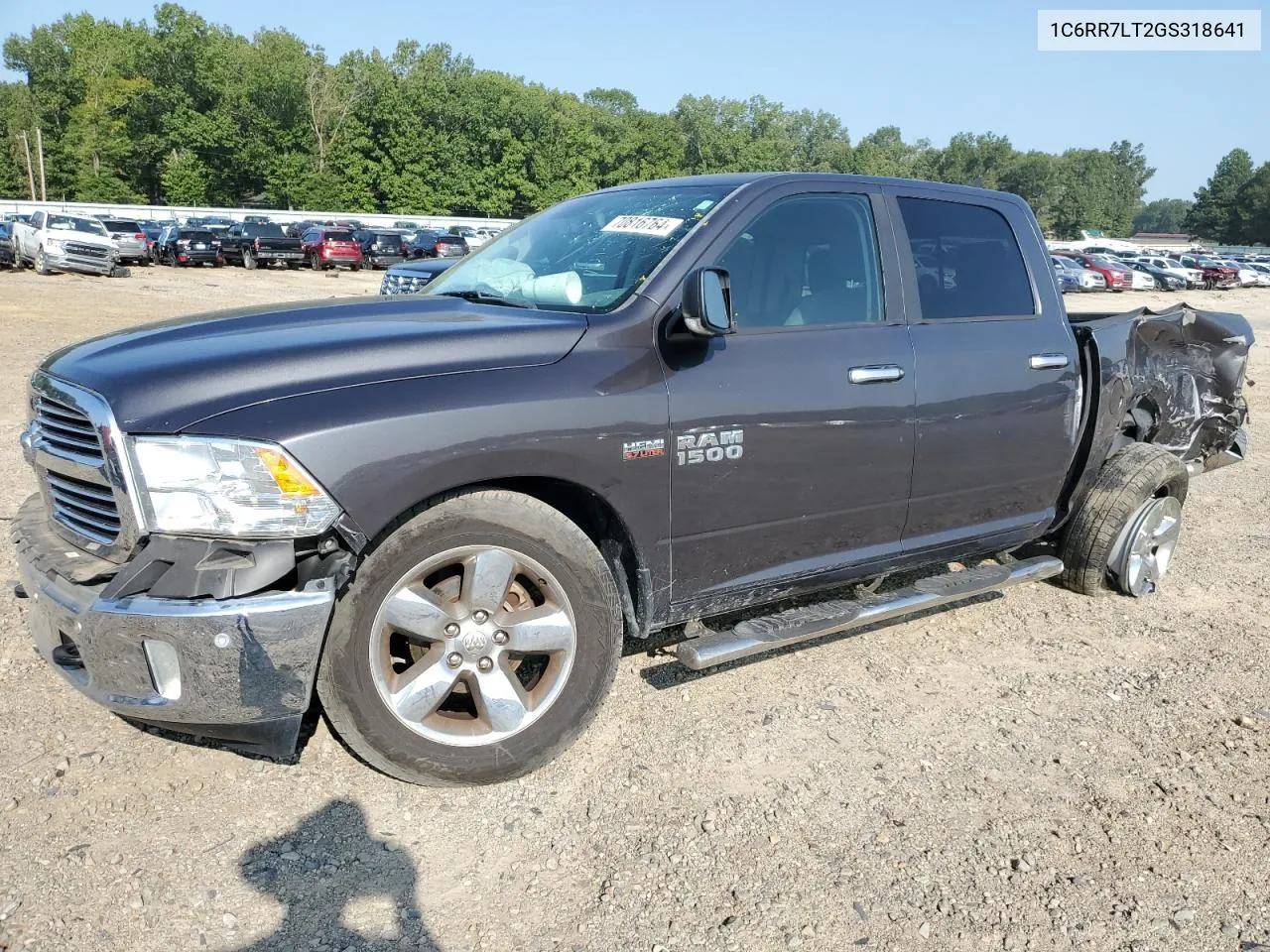 2016 Ram 1500 Slt VIN: 1C6RR7LT2GS318641 Lot: 70816764