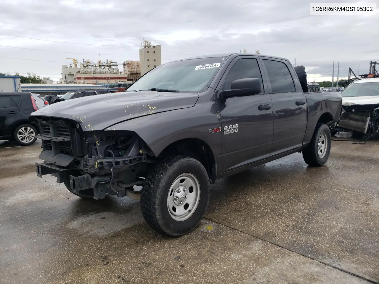 2016 Ram 1500 St VIN: 1C6RR6KM4GS195302 Lot: 70864124