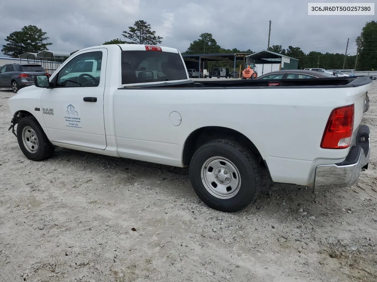 2016 Ram 1500 St VIN: 3C6JR6DT5GG257380 Lot: 70878254