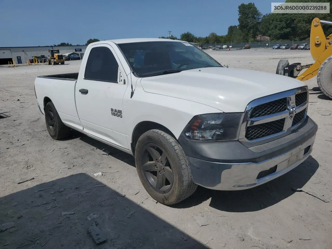 2016 Ram 1500 St VIN: 3C6JR6DG0GG239288 Lot: 70888234