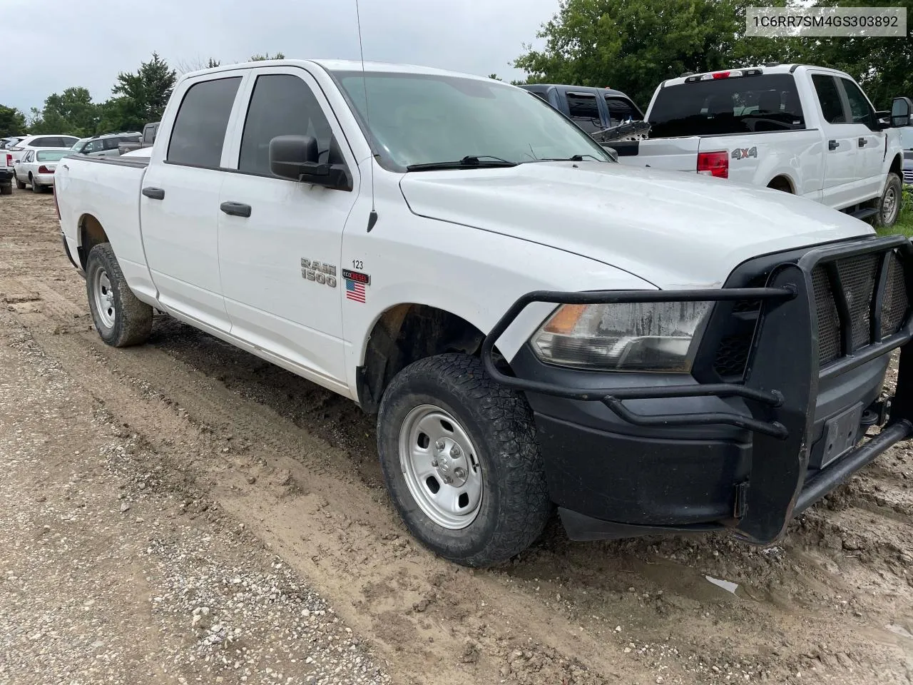 2016 Ram 1500 St VIN: 1C6RR7SM4GS303892 Lot: 70927854