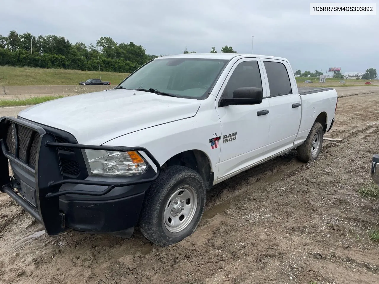 2016 Ram 1500 St VIN: 1C6RR7SM4GS303892 Lot: 70927854