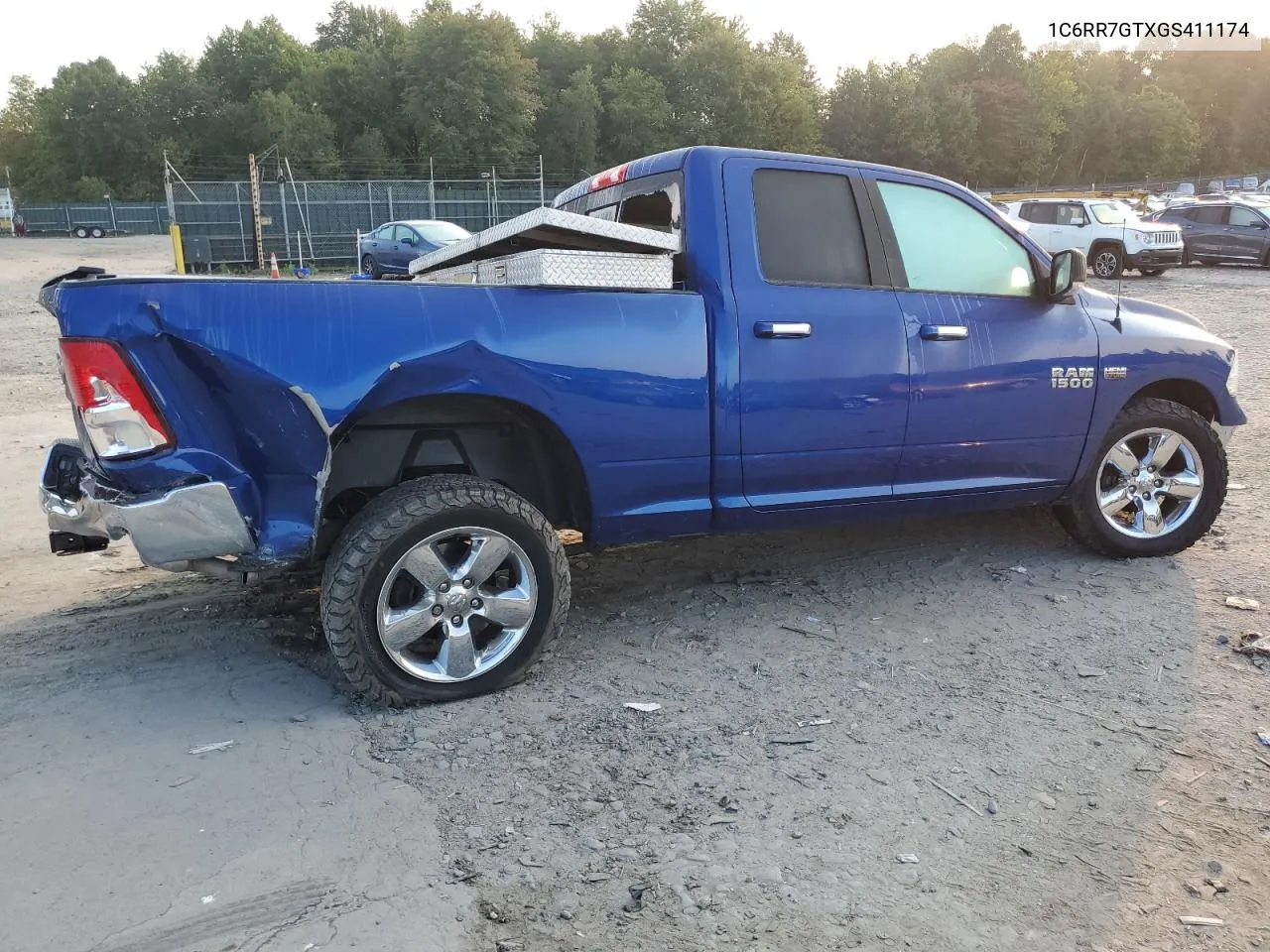 1C6RR7GTXGS411174 2016 Ram 1500 Slt