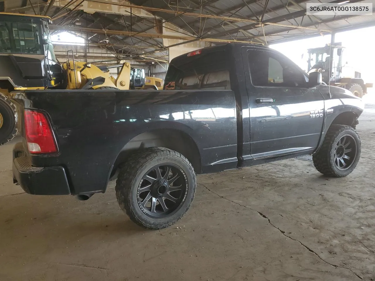 3C6JR6AT0GG138575 2016 Ram 1500 St