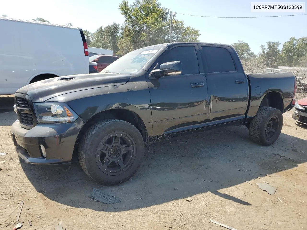 2016 Ram 1500 Sport VIN: 1C6RR7MT5GS120599 Lot: 71279974