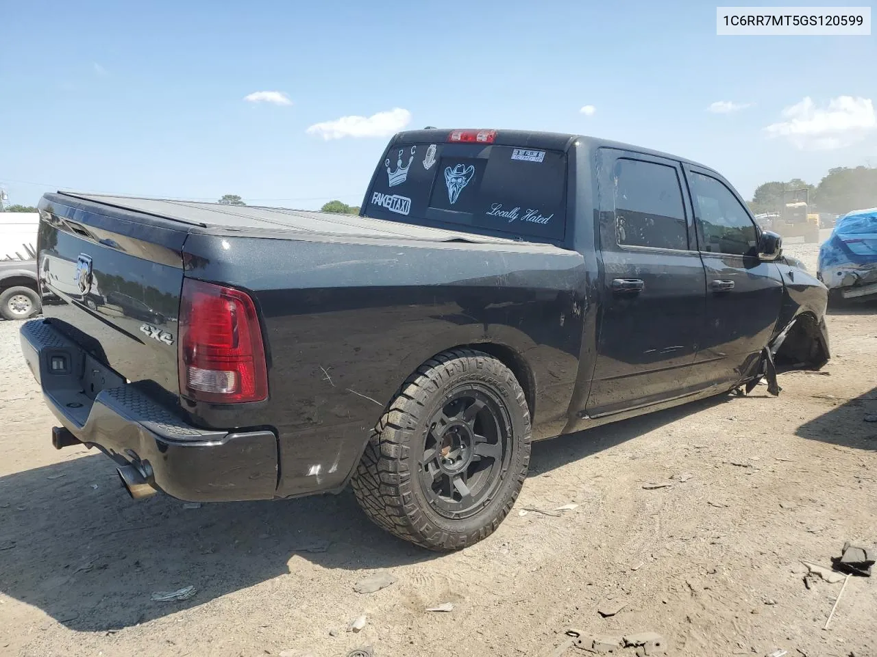 1C6RR7MT5GS120599 2016 Ram 1500 Sport