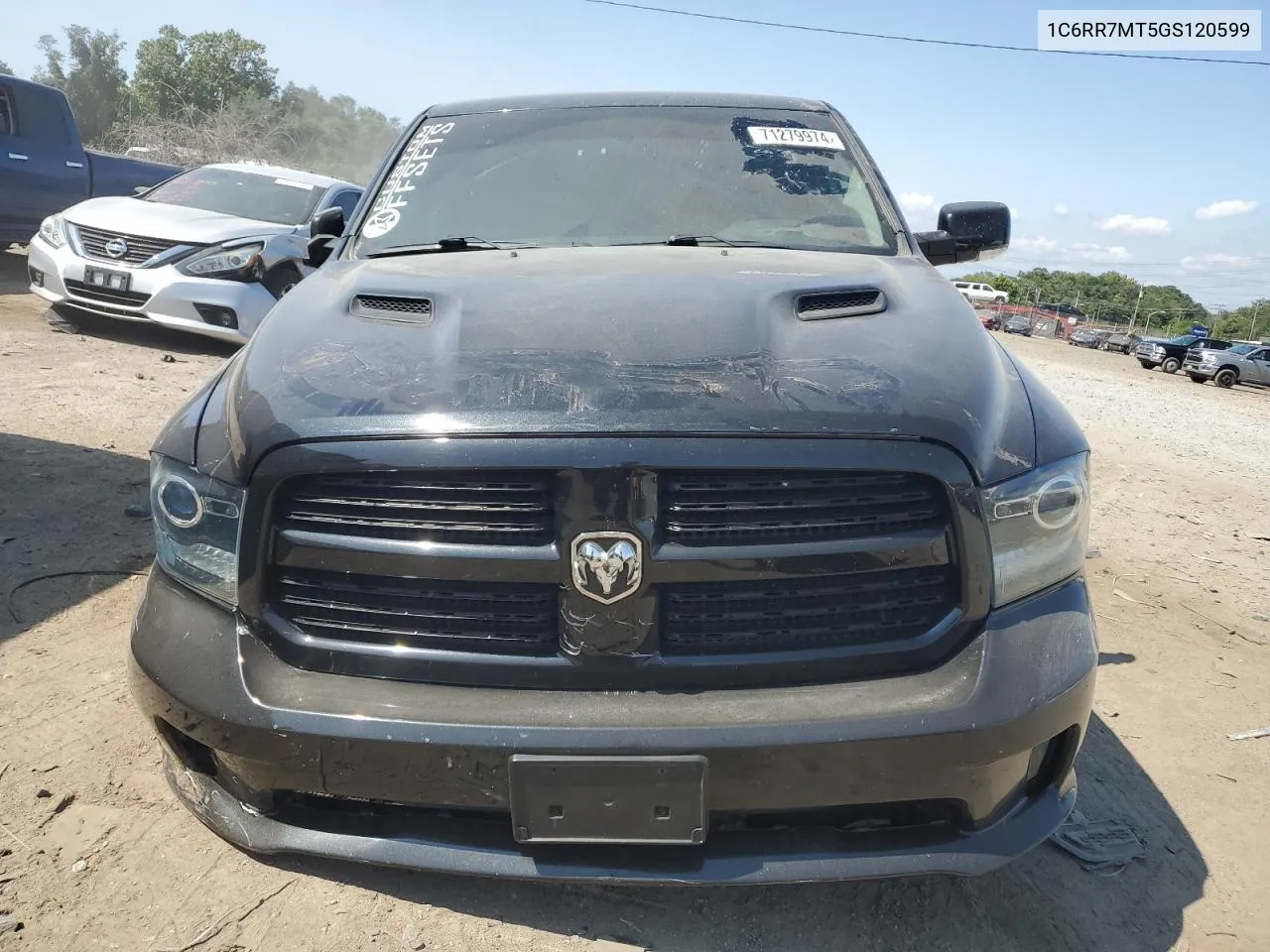 1C6RR7MT5GS120599 2016 Ram 1500 Sport