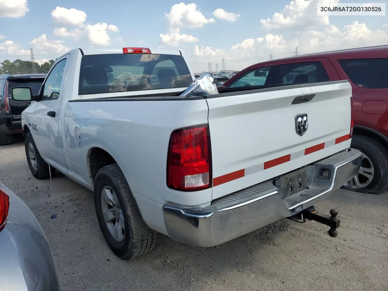 2016 Ram 1500 St VIN: 3C6JR6AT2GG130526 Lot: 71371024