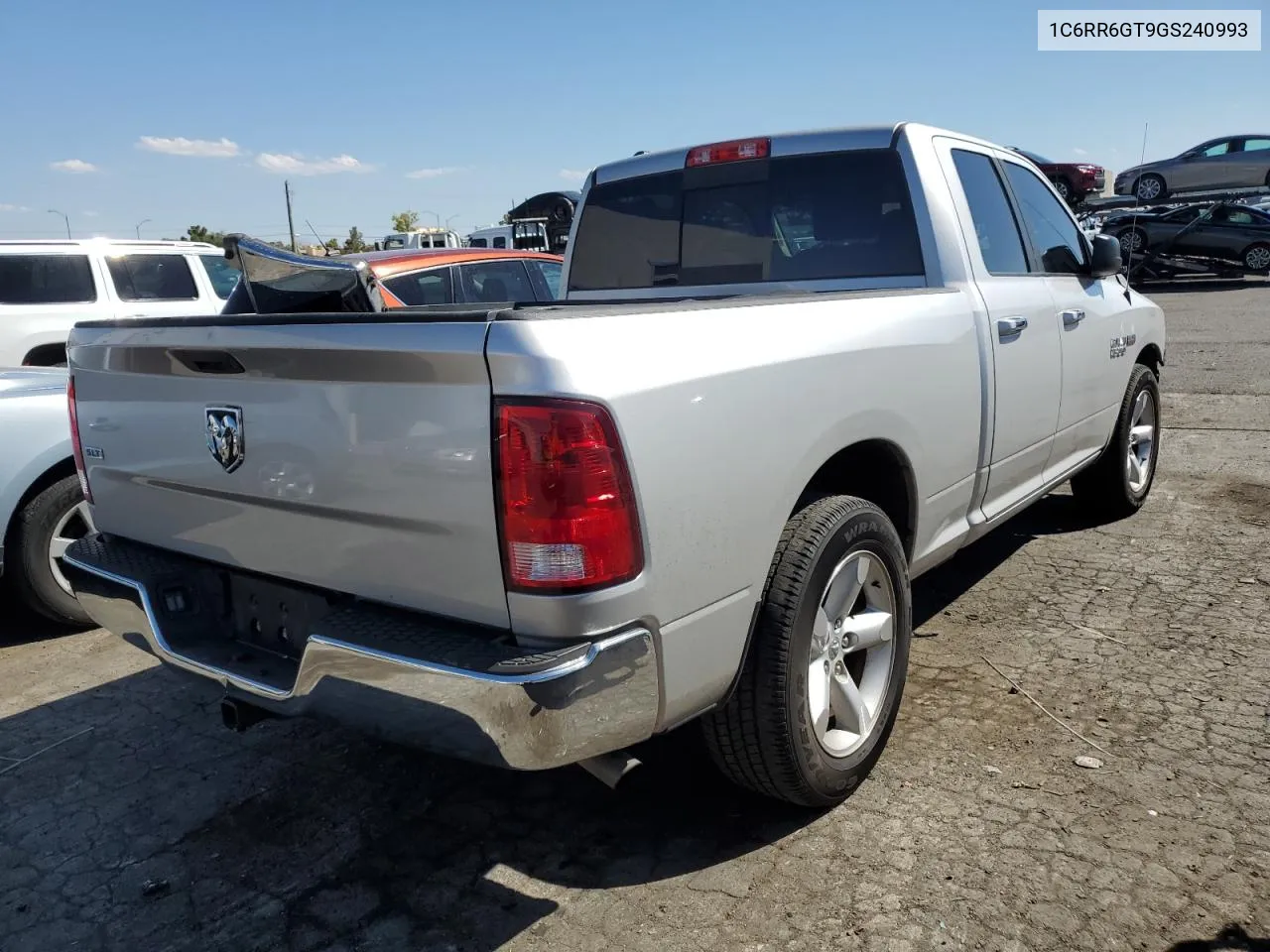 2016 Ram 1500 Slt VIN: 1C6RR6GT9GS240993 Lot: 71477074