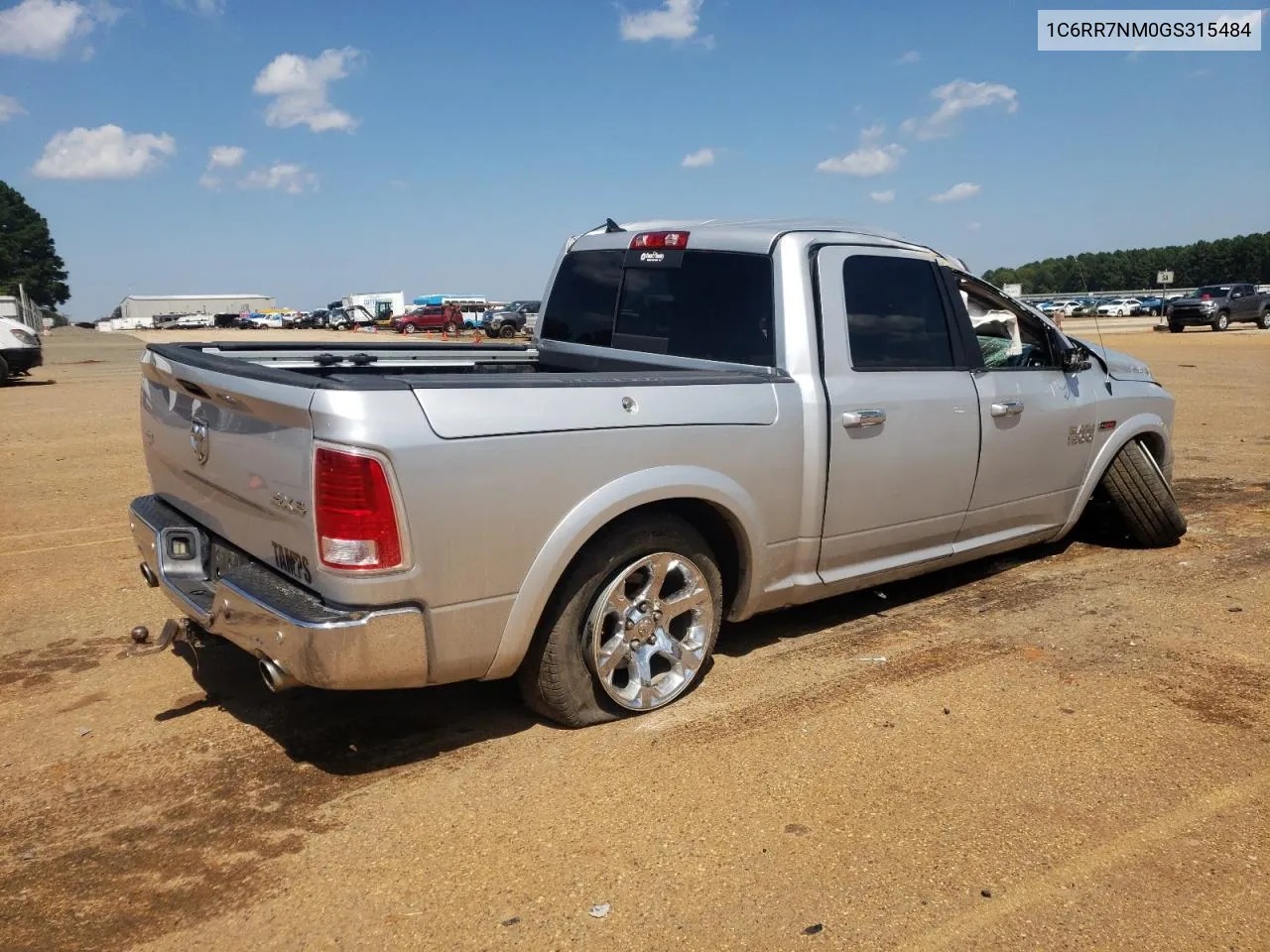 2016 Ram 1500 Laramie VIN: 1C6RR7NM0GS315484 Lot: 71610574