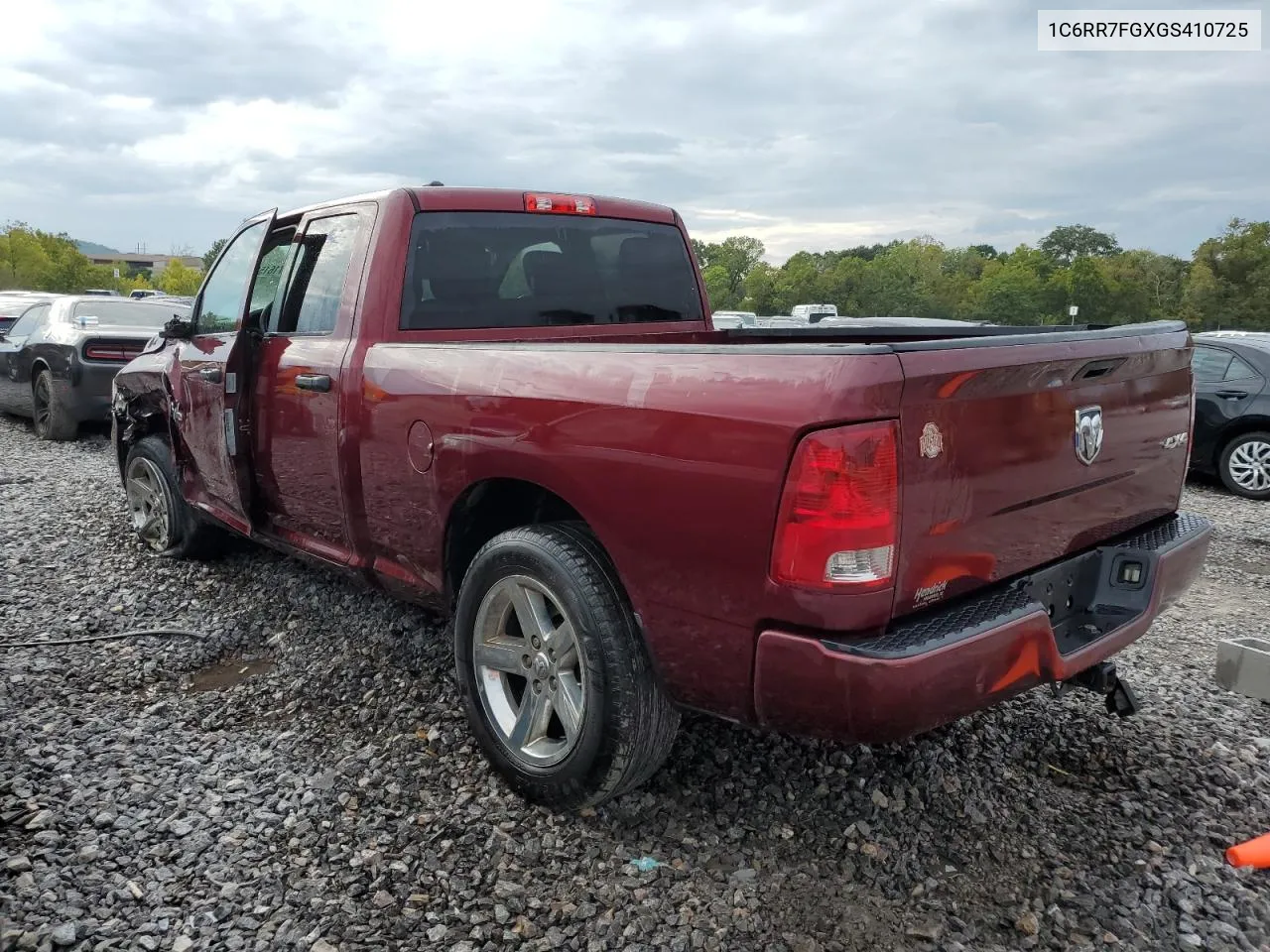 2016 Ram 1500 St VIN: 1C6RR7FGXGS410725 Lot: 71615204