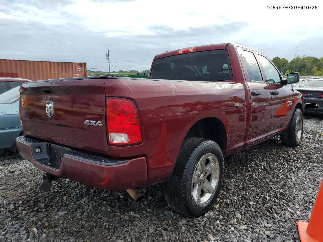 2016 Ram 1500 St VIN: 1C6RR7FGXGS410725 Lot: 71615204