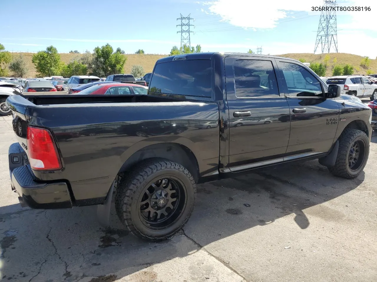 2016 Ram 1500 St VIN: 3C6RR7KT8GG358196 Lot: 71766674