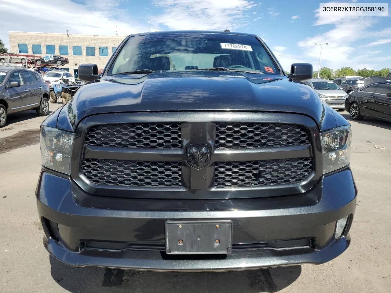 2016 Ram 1500 St VIN: 3C6RR7KT8GG358196 Lot: 71766674