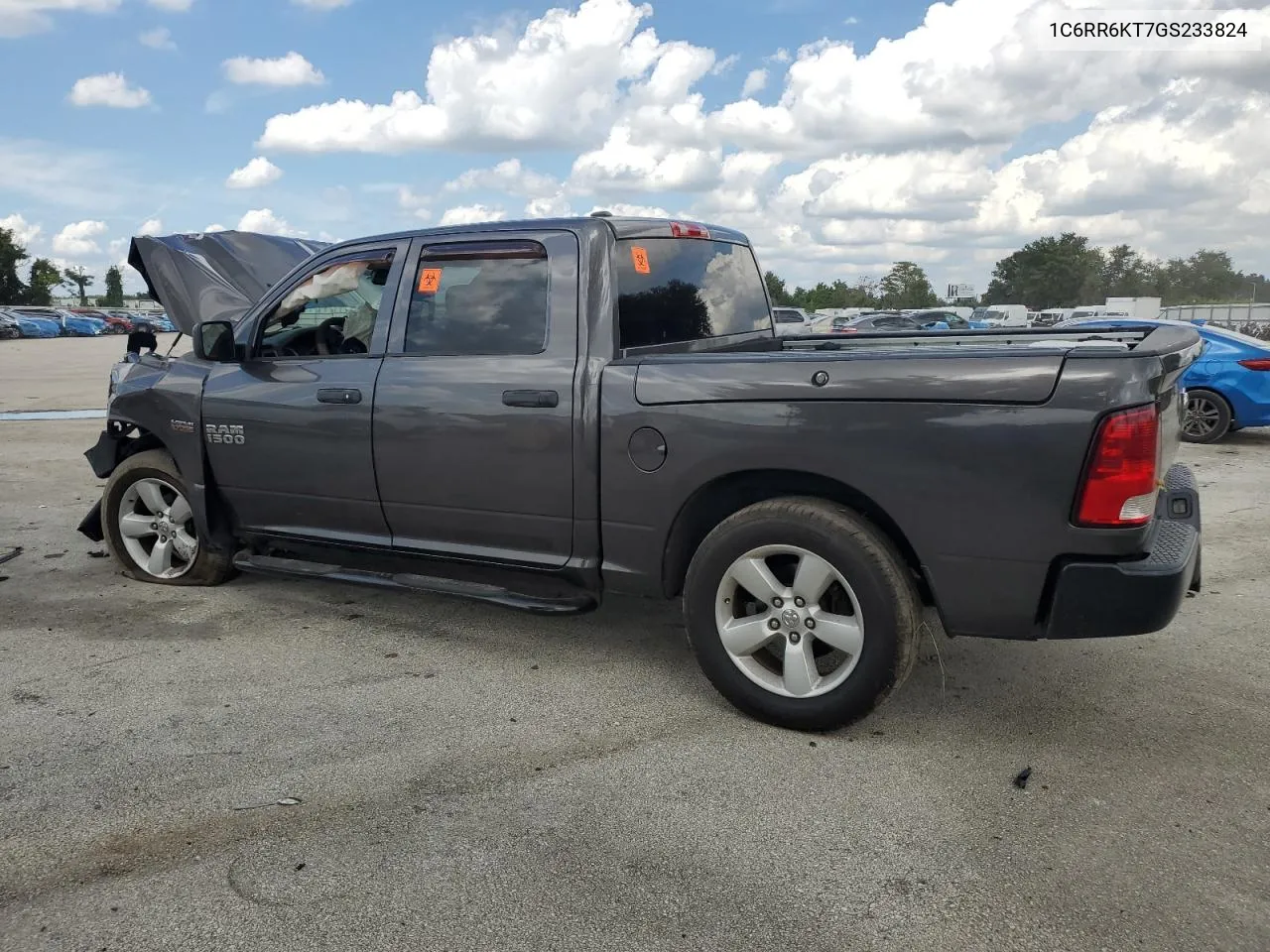 2016 Ram 1500 St VIN: 1C6RR6KT7GS233824 Lot: 71791554