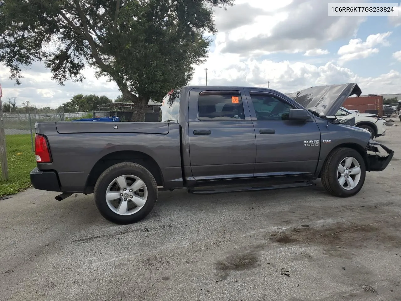 2016 Ram 1500 St VIN: 1C6RR6KT7GS233824 Lot: 71791554