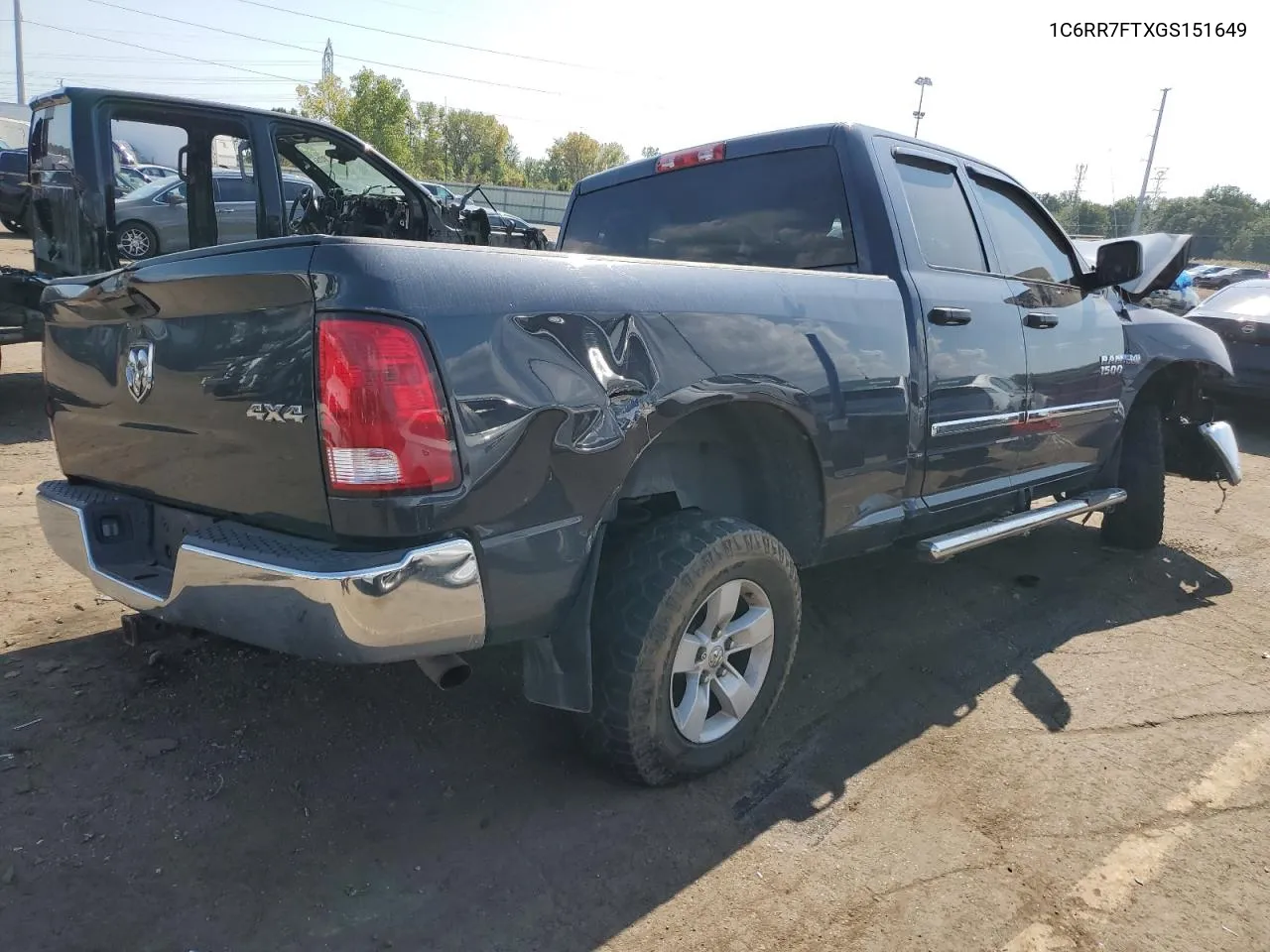 1C6RR7FTXGS151649 2016 Ram 1500 St