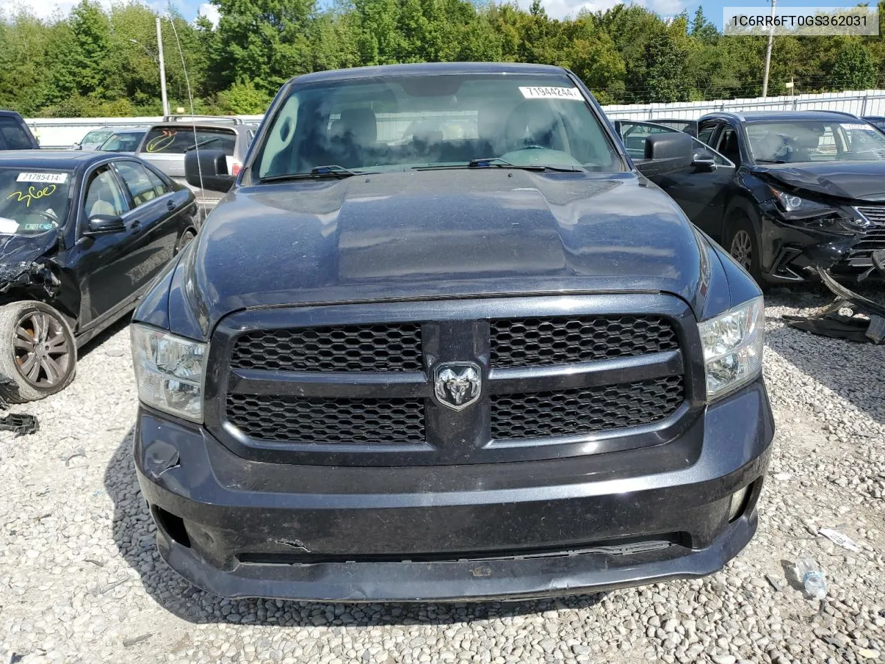 2016 Ram 1500 St VIN: 1C6RR6FT0GS362031 Lot: 71944244