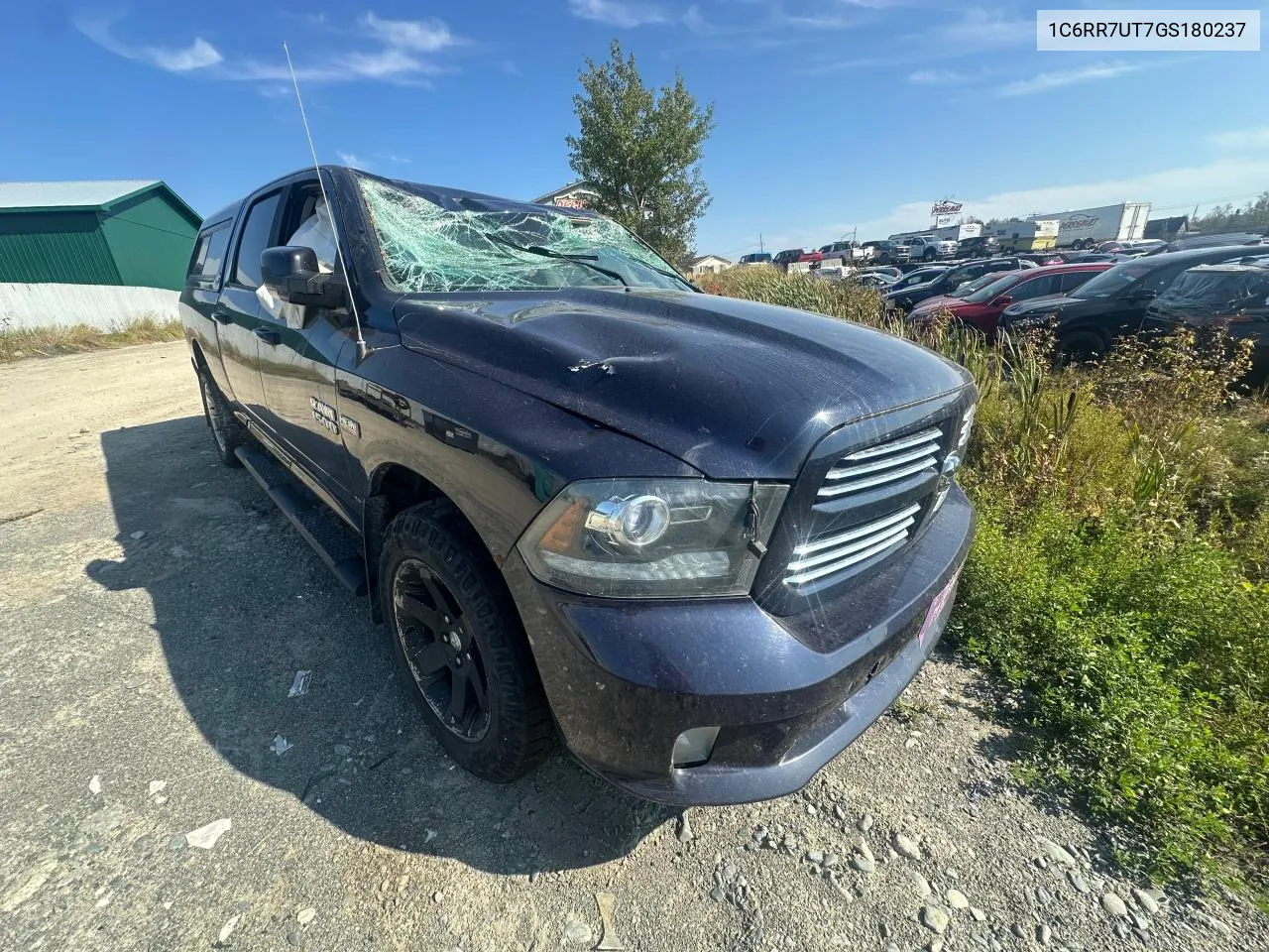 2016 Ram 1500 Sport VIN: 1C6RR7UT7GS180237 Lot: 71996904