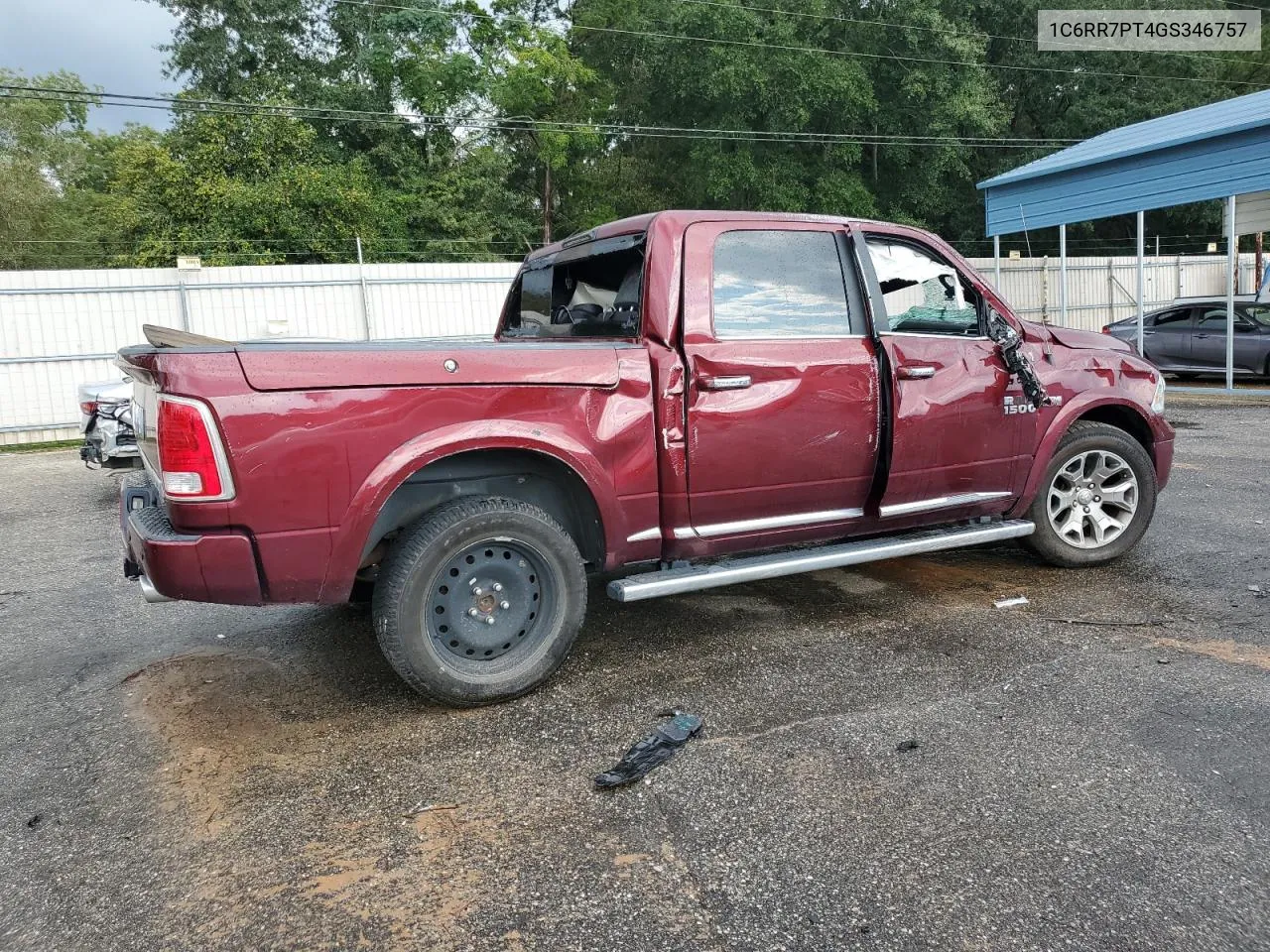 2016 Ram 1500 Longhorn VIN: 1C6RR7PT4GS346757 Lot: 71999414