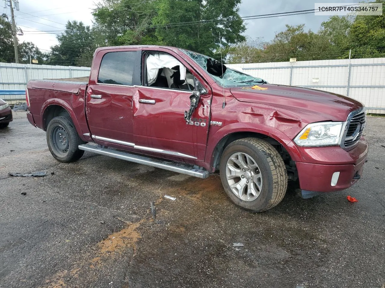 2016 Ram 1500 Longhorn VIN: 1C6RR7PT4GS346757 Lot: 71999414