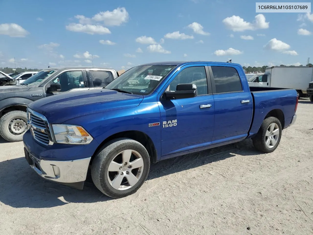 2016 Ram 1500 Slt VIN: 1C6RR6LM1GS107689 Lot: 72047384