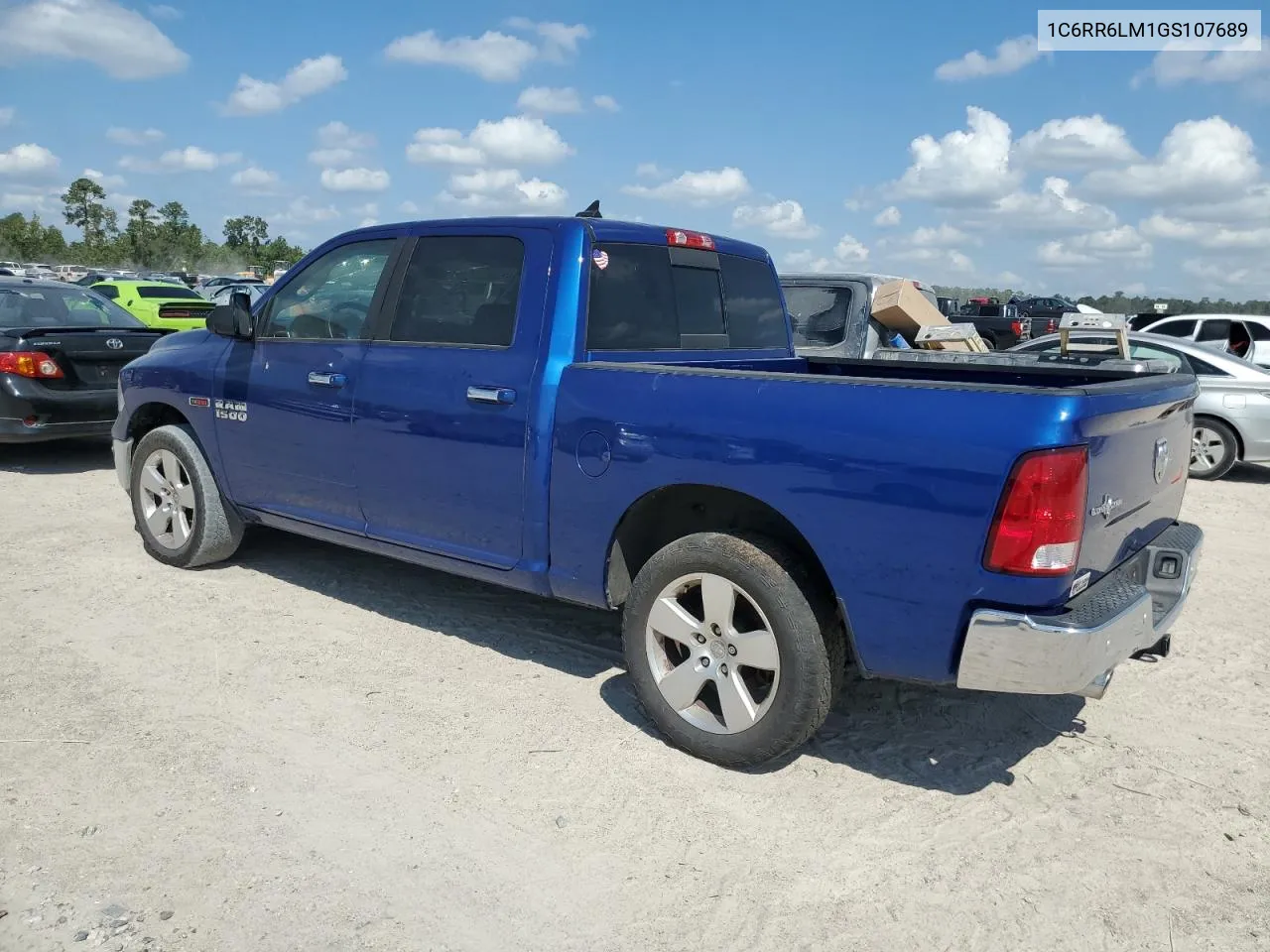 2016 Ram 1500 Slt VIN: 1C6RR6LM1GS107689 Lot: 72047384