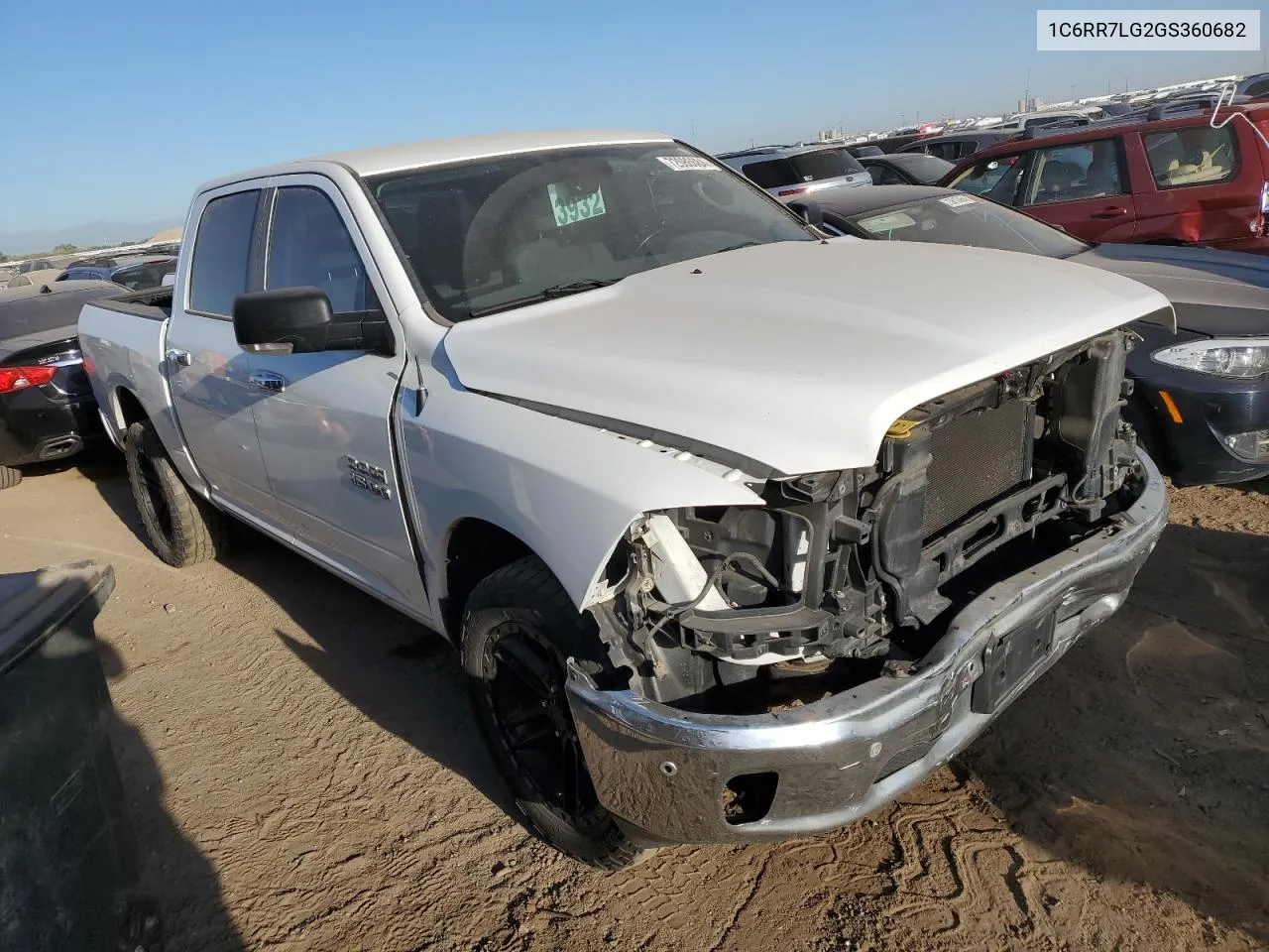 2016 Ram 1500 Slt VIN: 1C6RR7LG2GS360682 Lot: 72086684