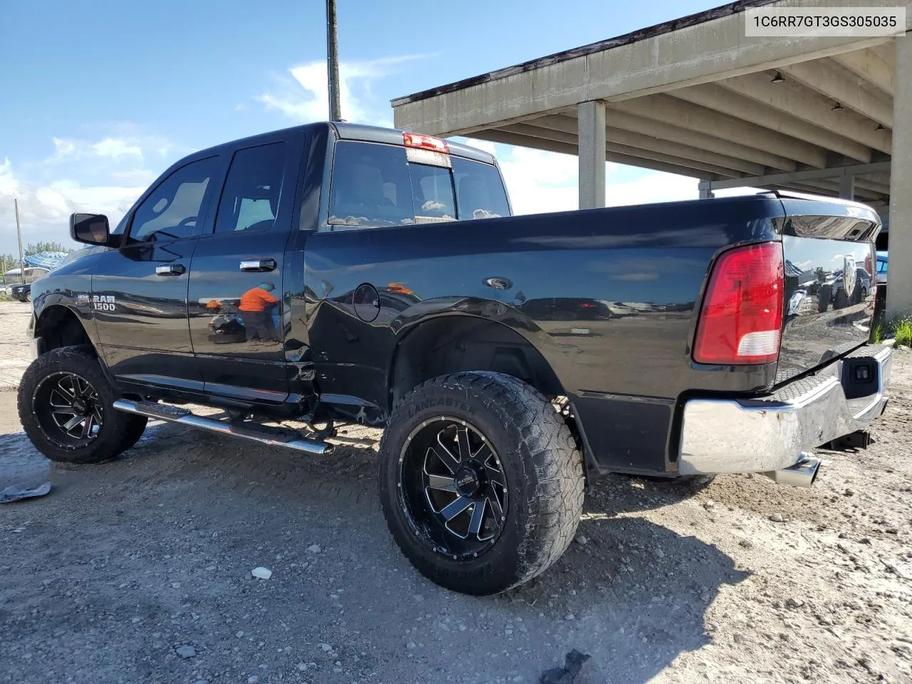 2016 Ram 1500 Slt VIN: 1C6RR7GT3GS305035 Lot: 72120894