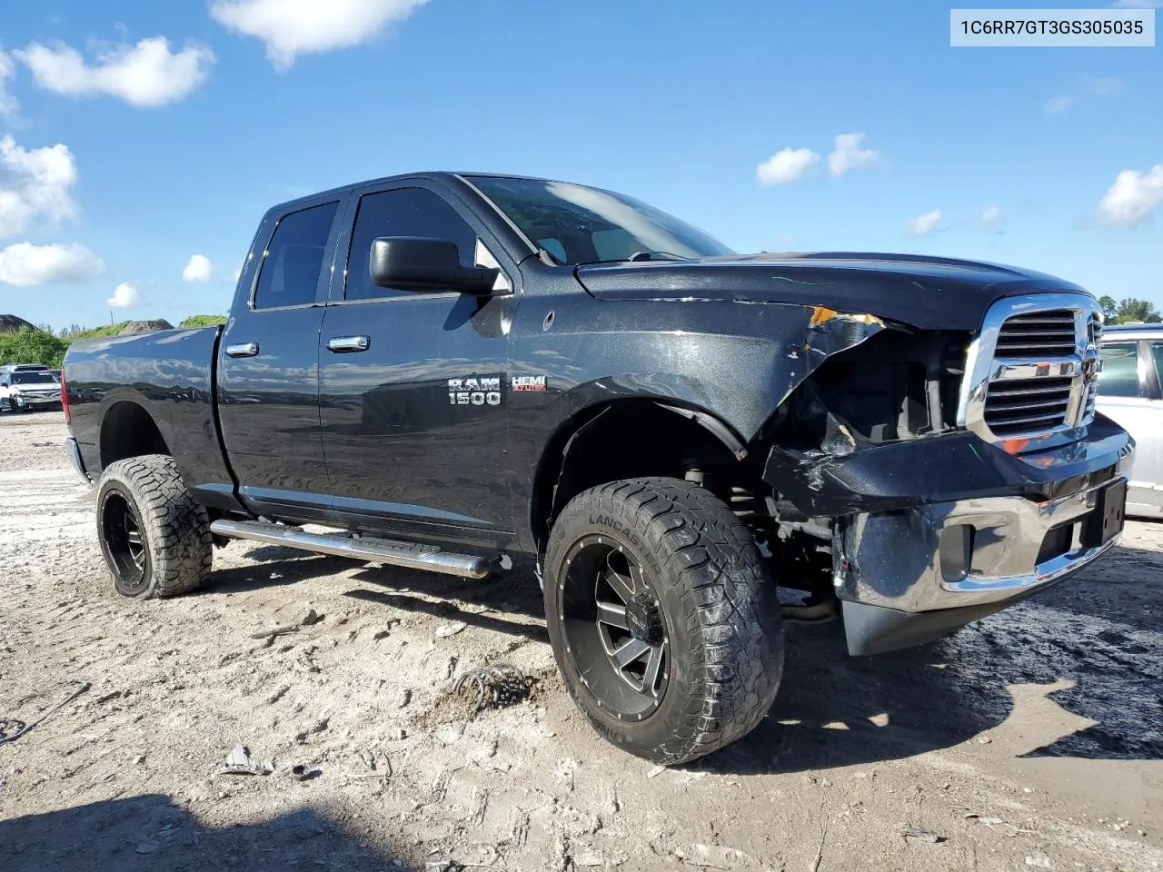 2016 Ram 1500 Slt VIN: 1C6RR7GT3GS305035 Lot: 72120894