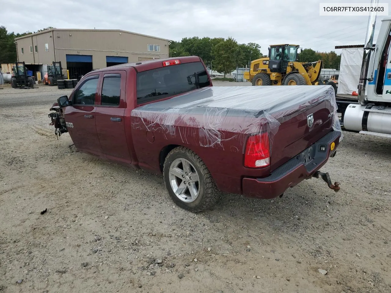 2016 Ram 1500 St VIN: 1C6RR7FTXGS412603 Lot: 72126214