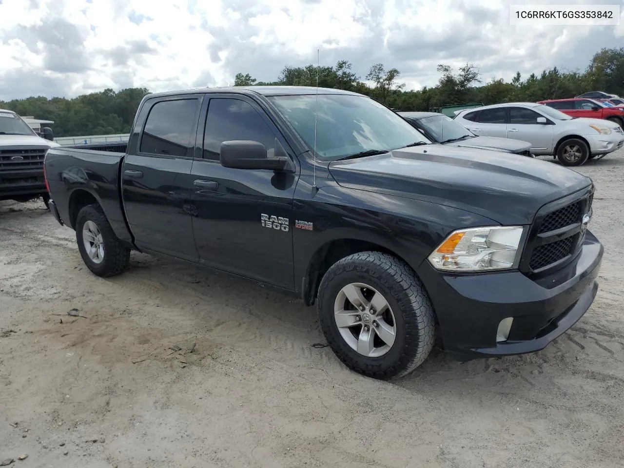 2016 Ram 1500 St VIN: 1C6RR6KT6GS353842 Lot: 72143954