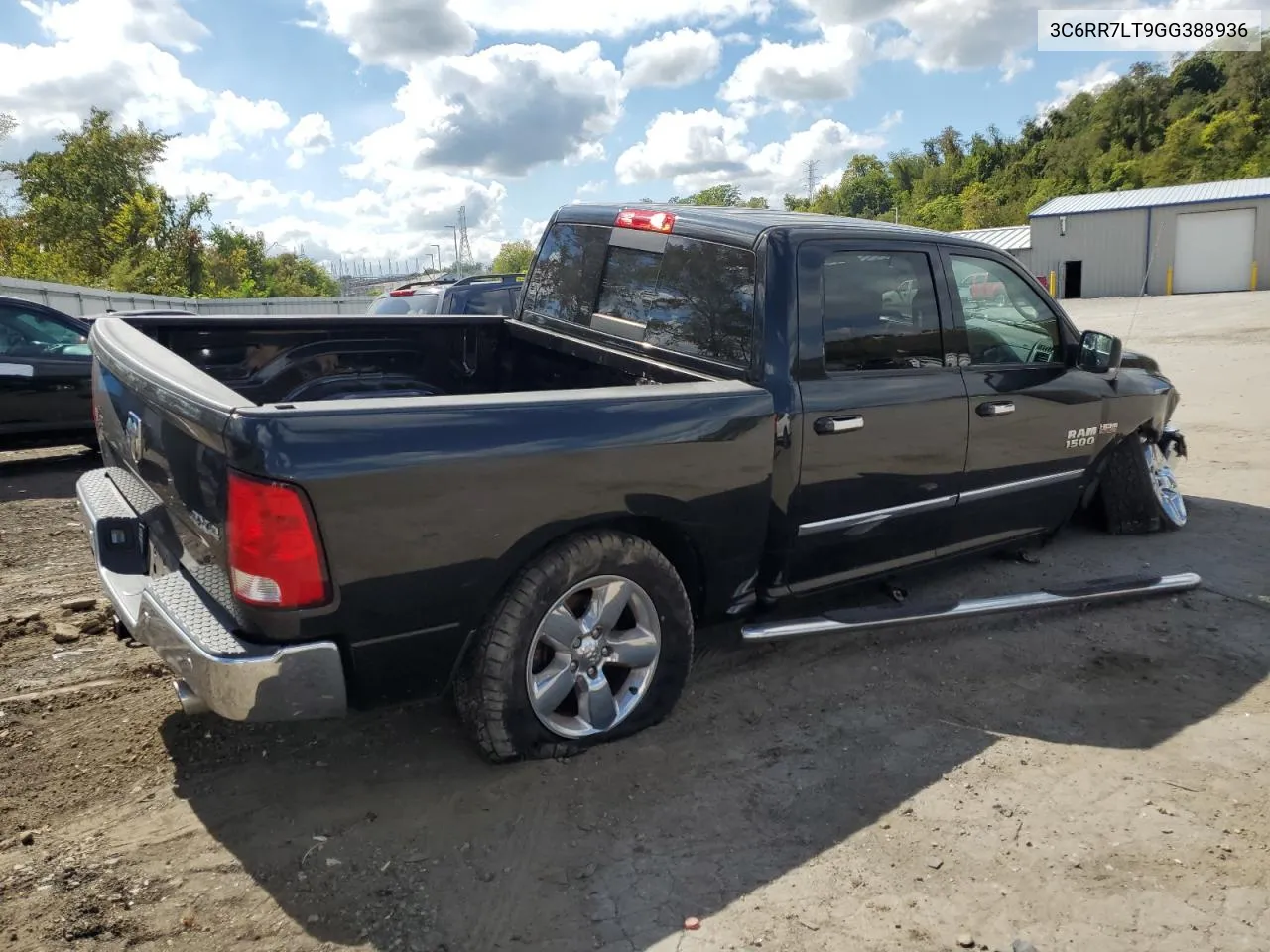 2016 Ram 1500 Slt VIN: 3C6RR7LT9GG388936 Lot: 72231264