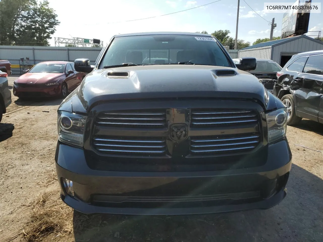 2016 Ram 1500 Sport VIN: 1C6RR7MT4GS378676 Lot: 72361004