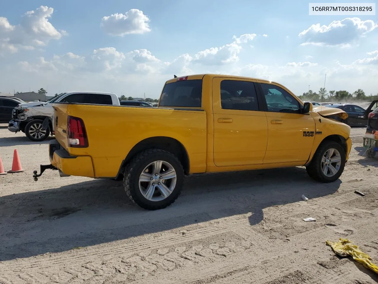 2016 Ram 1500 Sport VIN: 1C6RR7MT0GS318295 Lot: 72364064