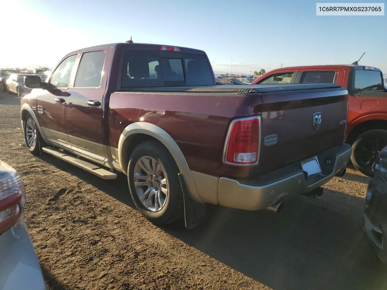 2016 Ram 1500 Longhorn VIN: 1C6RR7PMXGS237065 Lot: 72410304