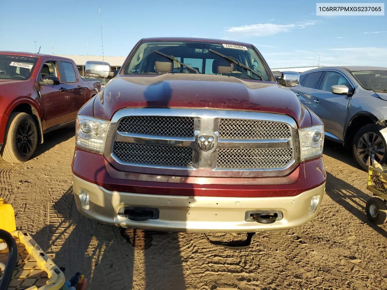 2016 Ram 1500 Longhorn VIN: 1C6RR7PMXGS237065 Lot: 72410304