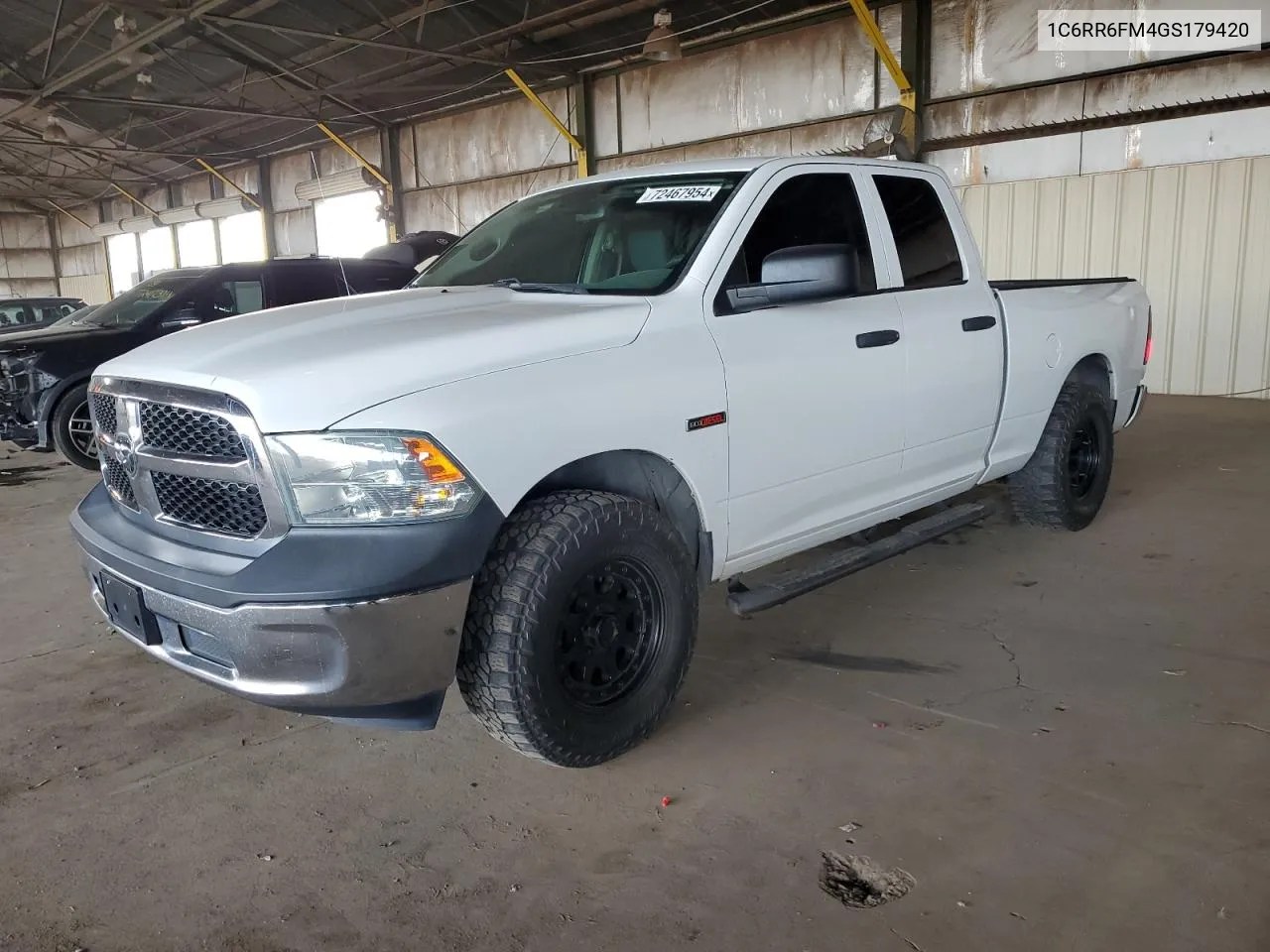 2016 Ram 1500 St VIN: 1C6RR6FM4GS179420 Lot: 72467954