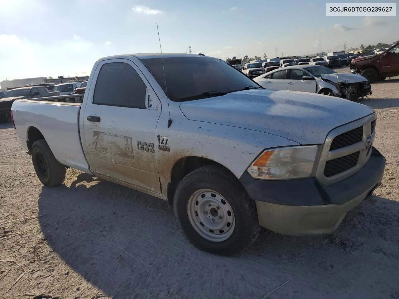 2016 Ram 1500 St VIN: 3C6JR6DT0GG239627 Lot: 72553424