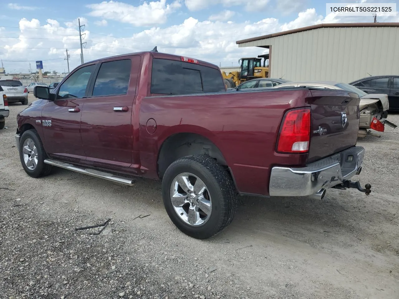 2016 Ram 1500 Slt VIN: 1C6RR6LT5GS221525 Lot: 72565974