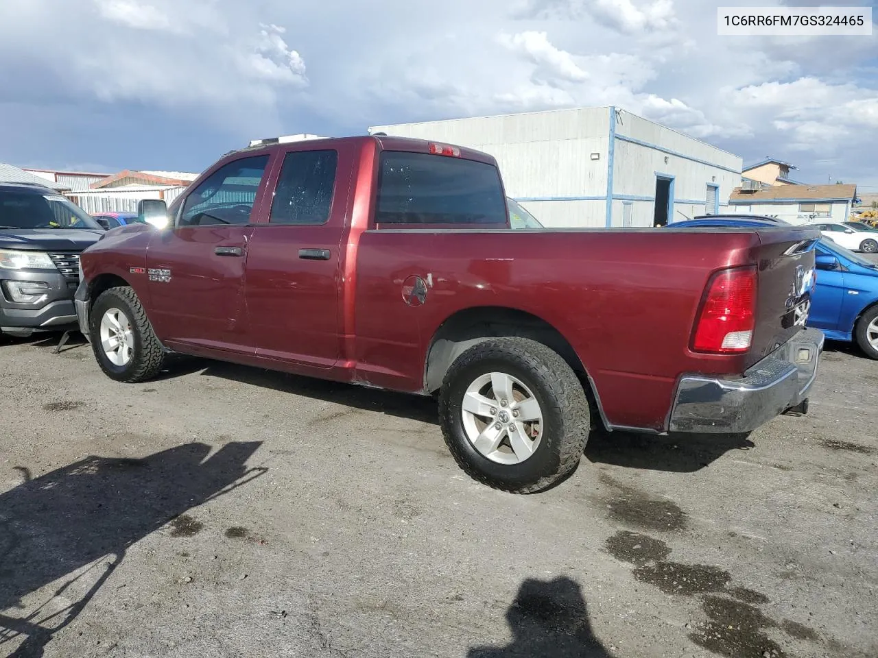 2016 Ram 1500 St VIN: 1C6RR6FM7GS324465 Lot: 72659614