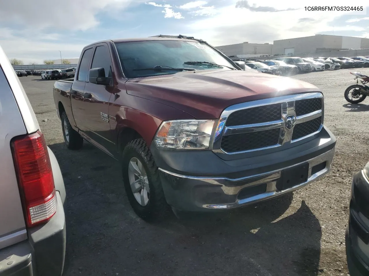 2016 Ram 1500 St VIN: 1C6RR6FM7GS324465 Lot: 72659614