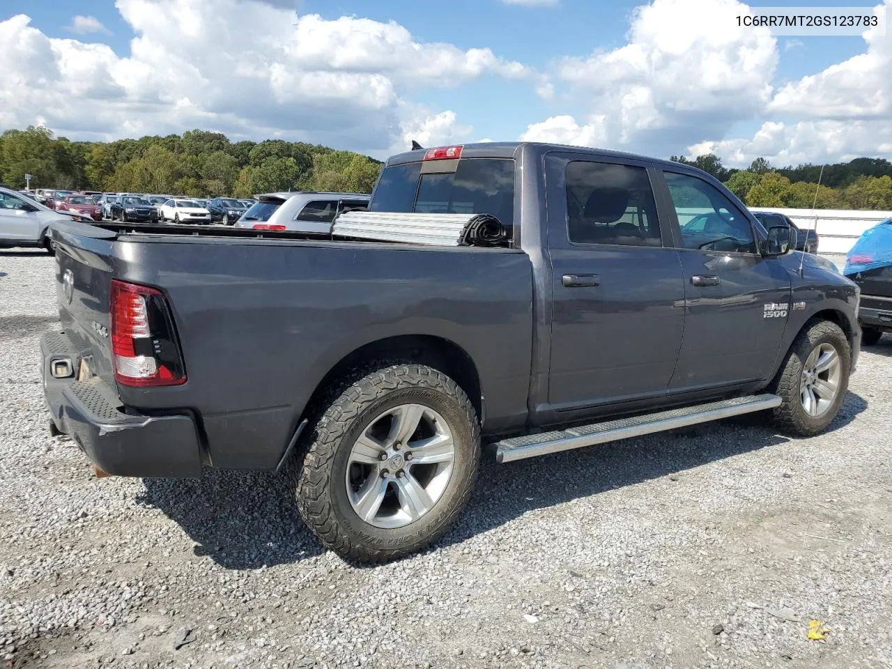 2016 Ram 1500 Sport VIN: 1C6RR7MT2GS123783 Lot: 72802144